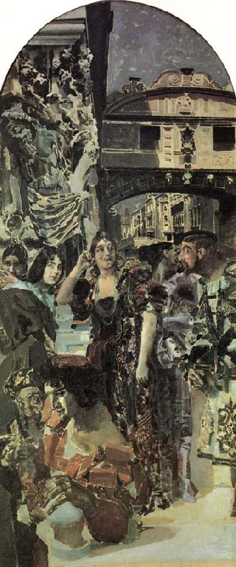Mikhail Vrubel Venice oil painting image